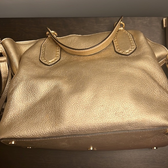 Michael Kors Bags Michael Kors Gold Two Way Bag Poshmark